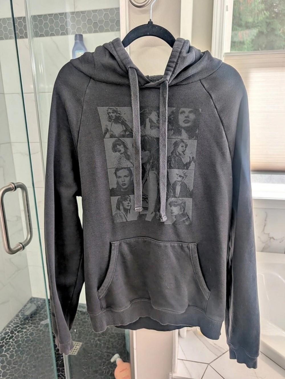 Taylor Swift The Eras Tour Gray Hoodie Gray Graphic Hoodie